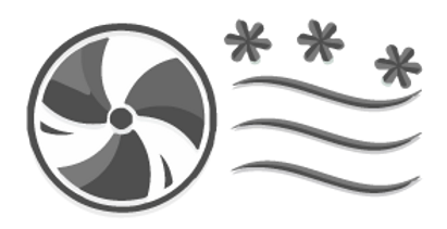 simbolo de refrigeracao